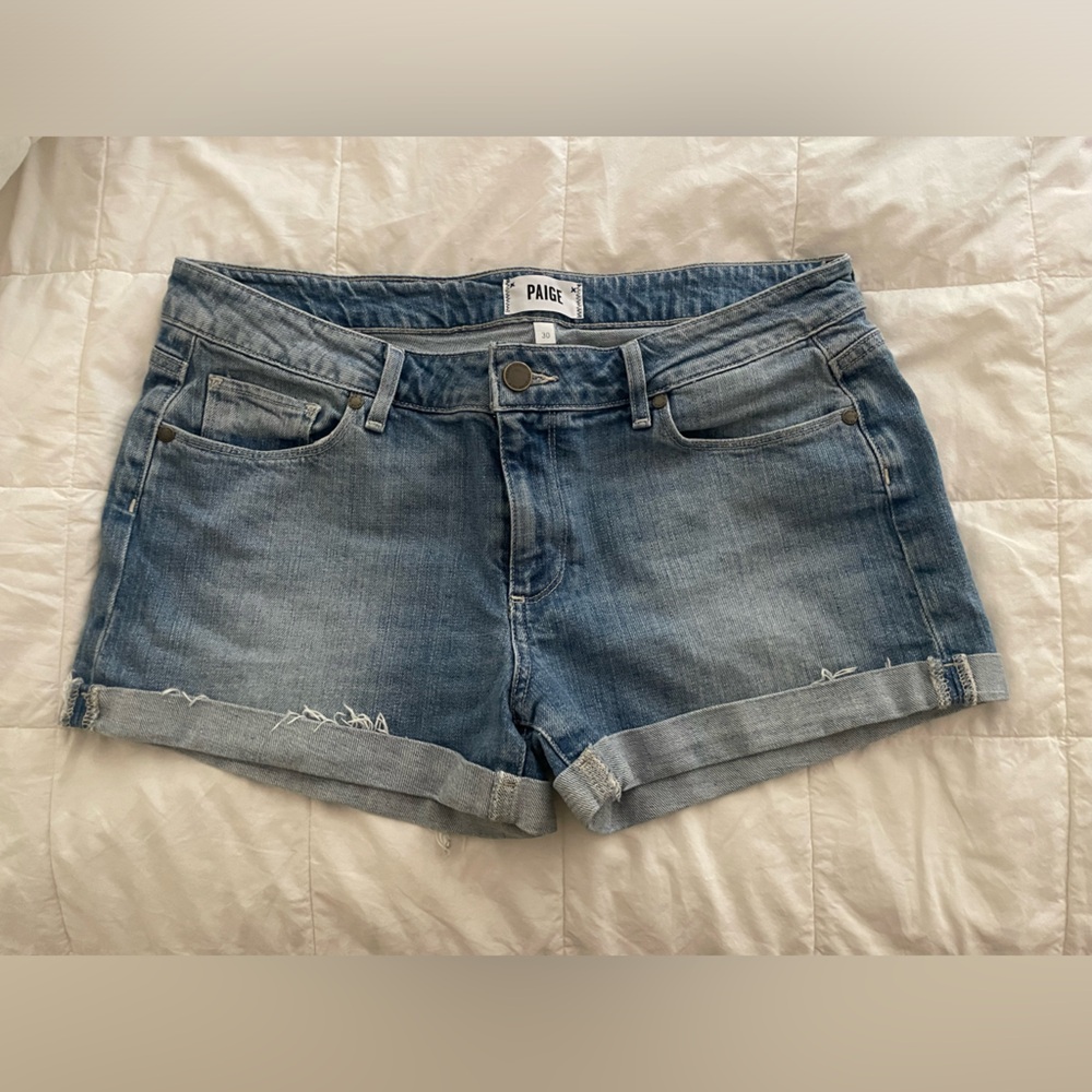 PAIGE Jean shorts